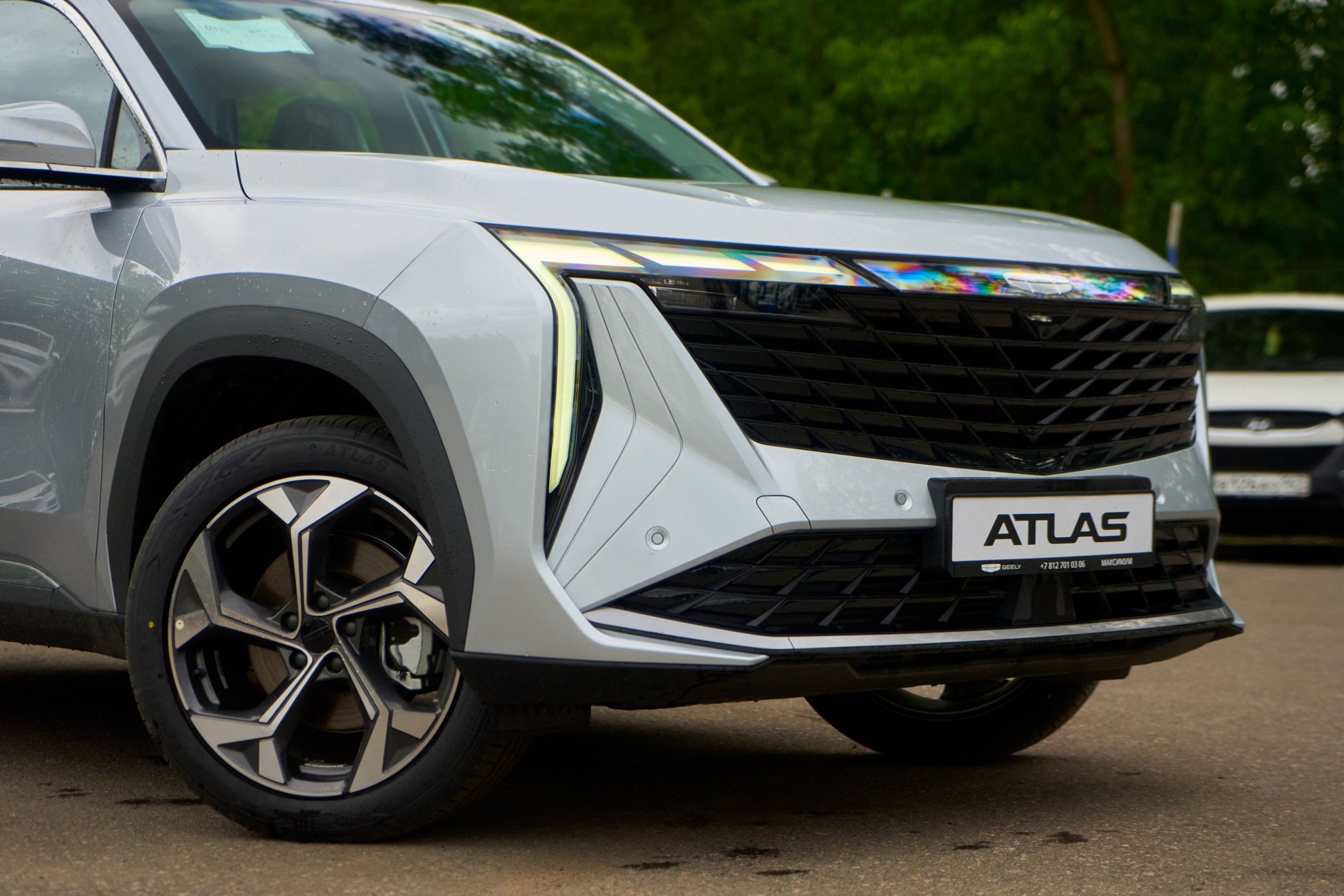 Geely Atlas II, Orion Silver / Серебристый металлик, 2658990 рублей, вид 11