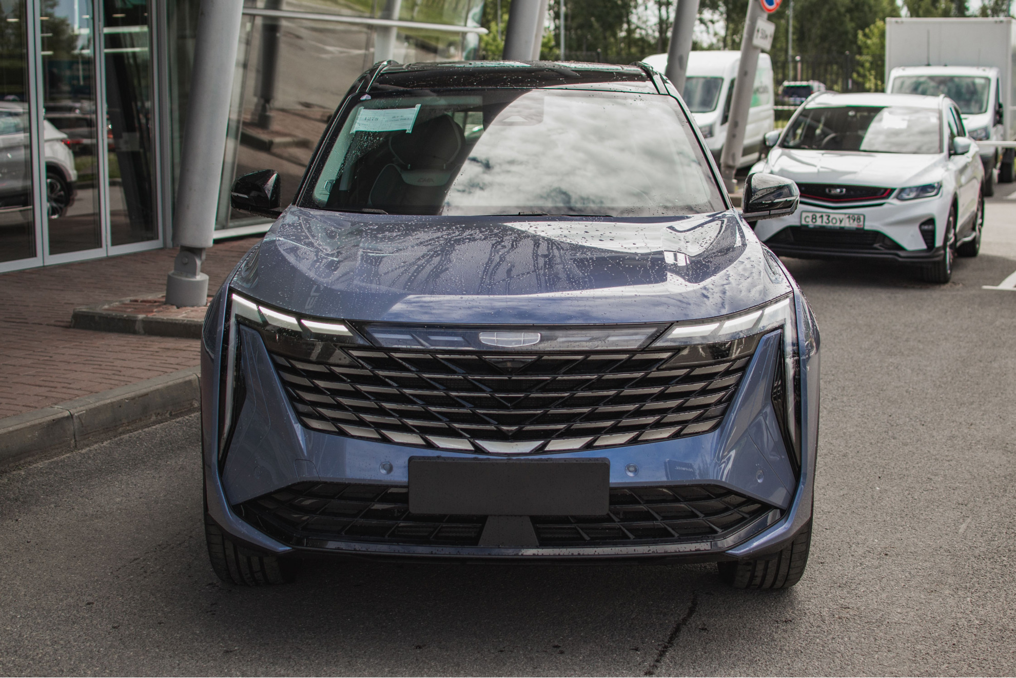 Geely Atlas II, Starry Blue / Серо-голубой металлик, 2999990 рублей, вид 2