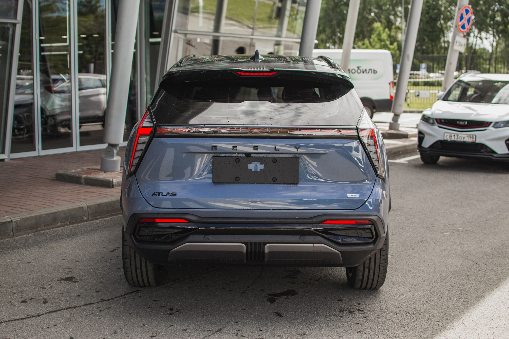Geely Atlas II, Starry Blue / Серо-голубой металлик, 2999990 рублей, вид 8