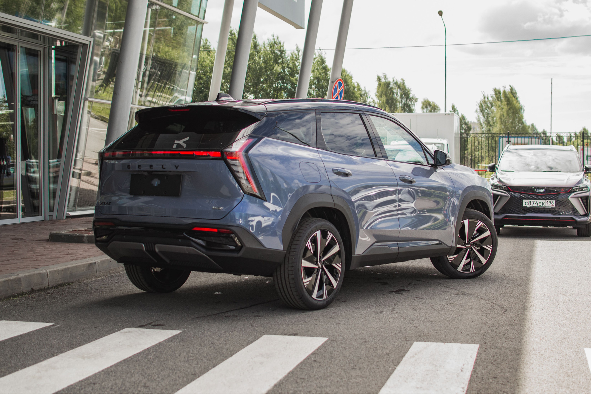 Geely Atlas II, Starry Blue / Серо-голубой металлик, 2999990 рублей, вид 9