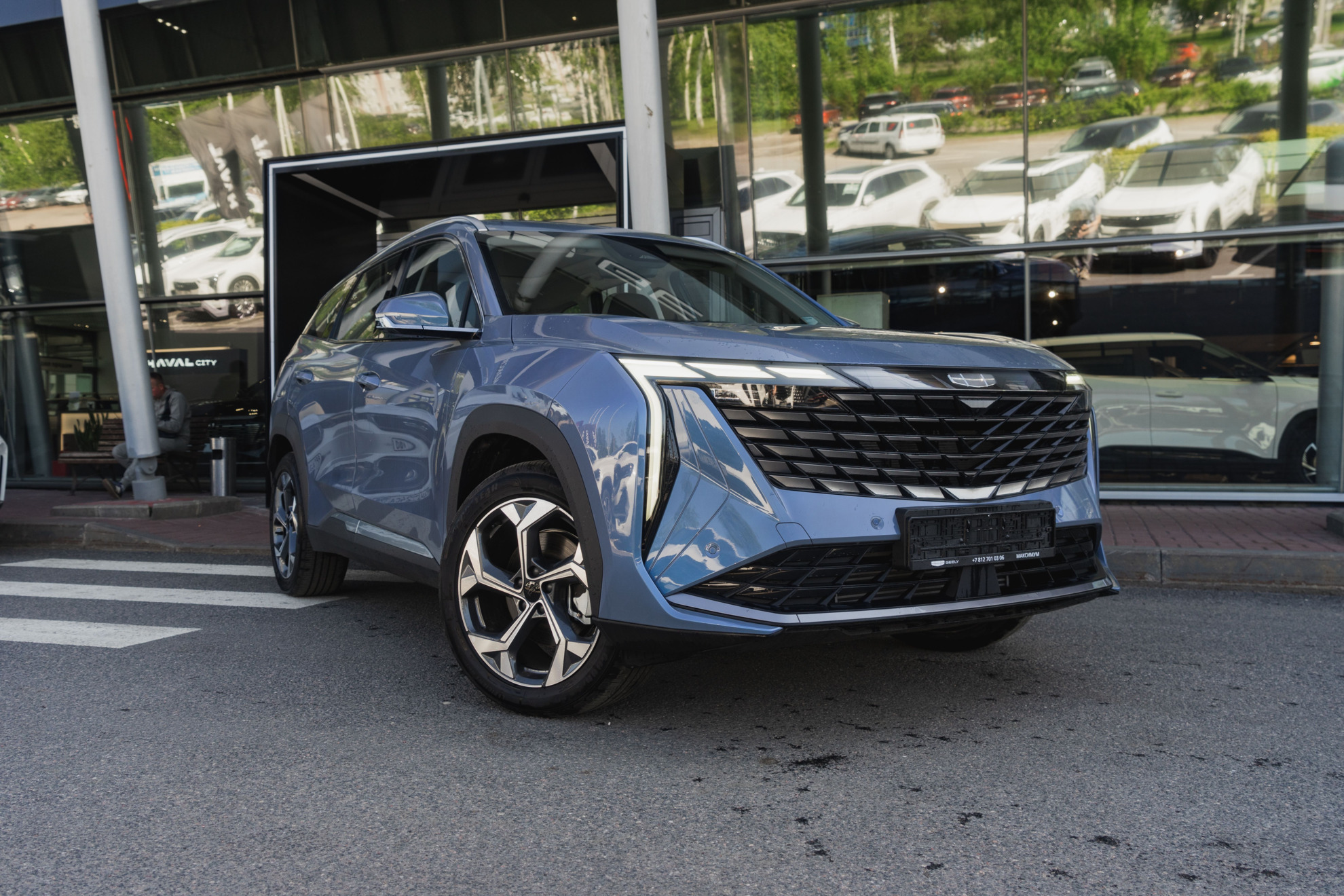 Geely Atlas II, Orion Silver / Серебристый металлик, 3649000 рублей, вид 2