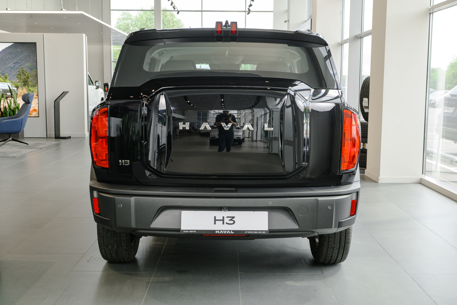 Haval H3 I Рестайлинг, Галактический Черный, 2949000 рублей, вид 7