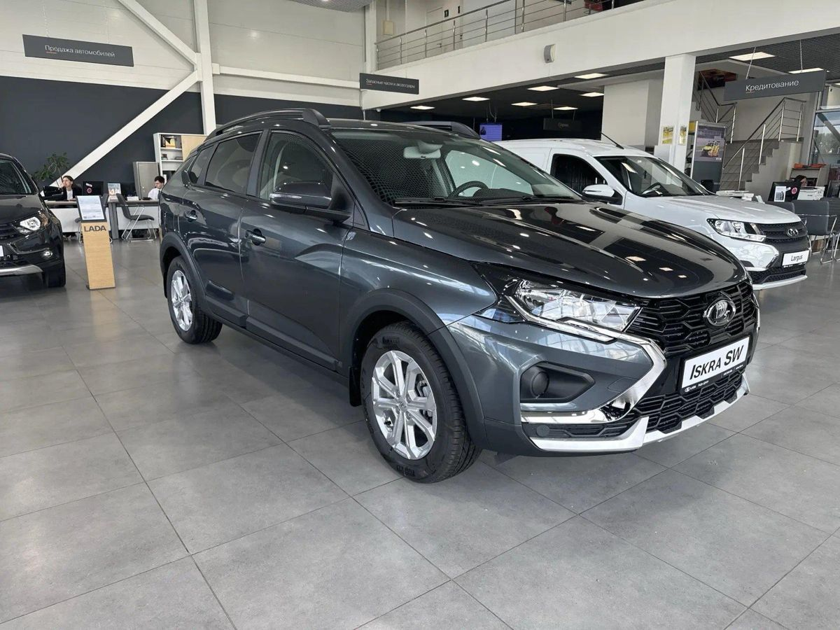 LADA Iskra SW Cross I, Серебристо-темно-серый "Борнео" металлик, 1328184 рублей, вид 3