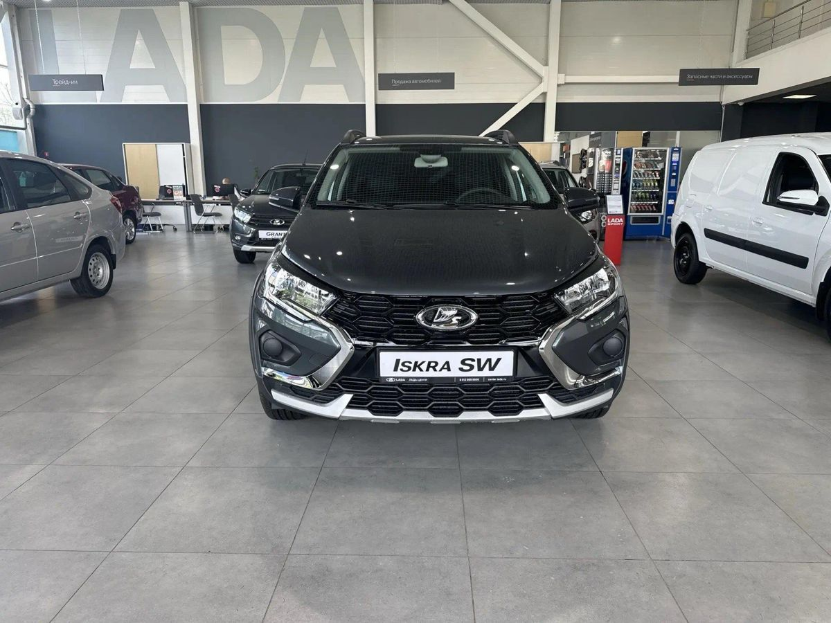 LADA Iskra SW Cross I, Серебристо-темно-серый "Борнео" металлик, 1328184 рублей, вид 4