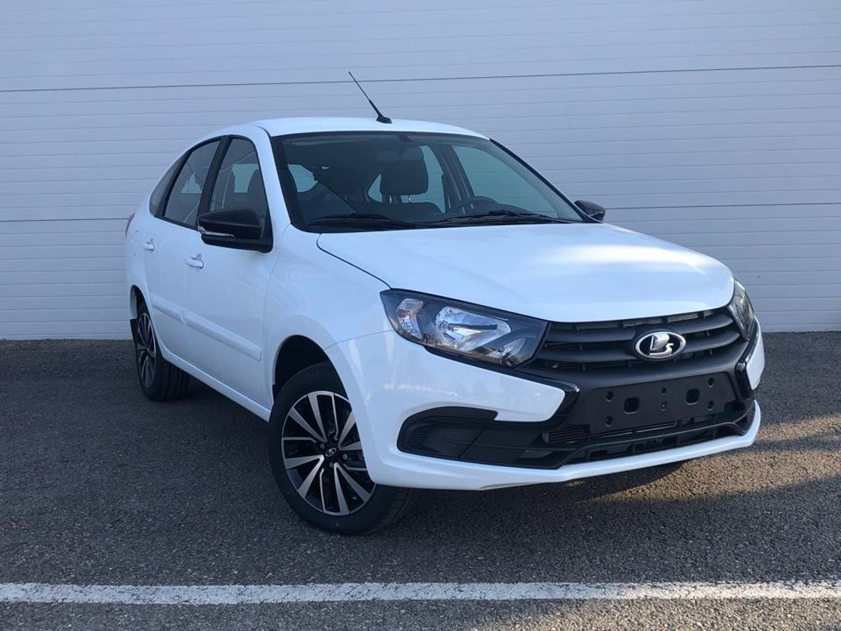 LADA Granta лифтбек I Рестайлинг, Белый "Ледниковый", 1163994 рублей, вид 2