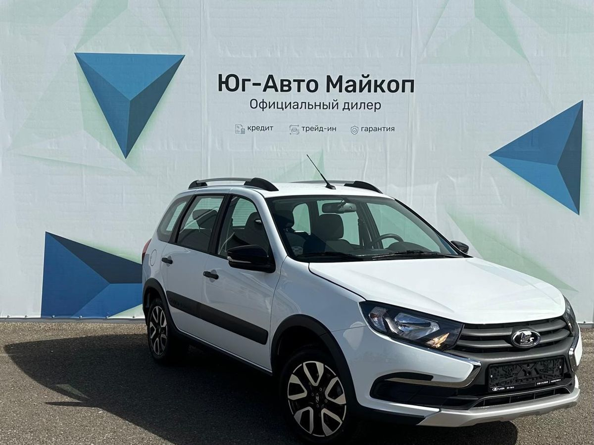 LADA Granta Cross I Рестайлинг, Белый "Ледниковый", 1048553 рублей, вид 2