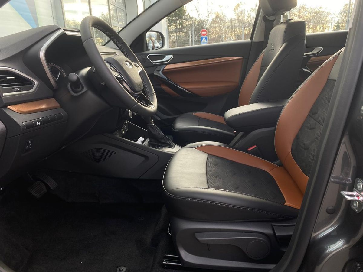 LADA Vesta SW Cross I Рестайлинг (NG), Серебристо-темно-серый "Борнео" металлик, 1775526 рублей, вид 9