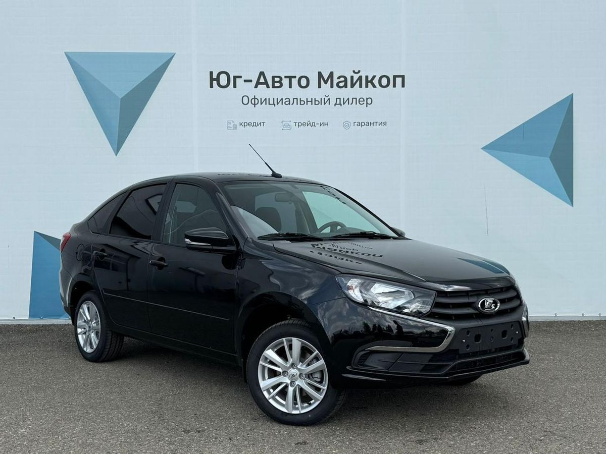 LADA Granta лифтбек I Рестайлинг, Черный "Пантера", 1073106 рублей, вид 2