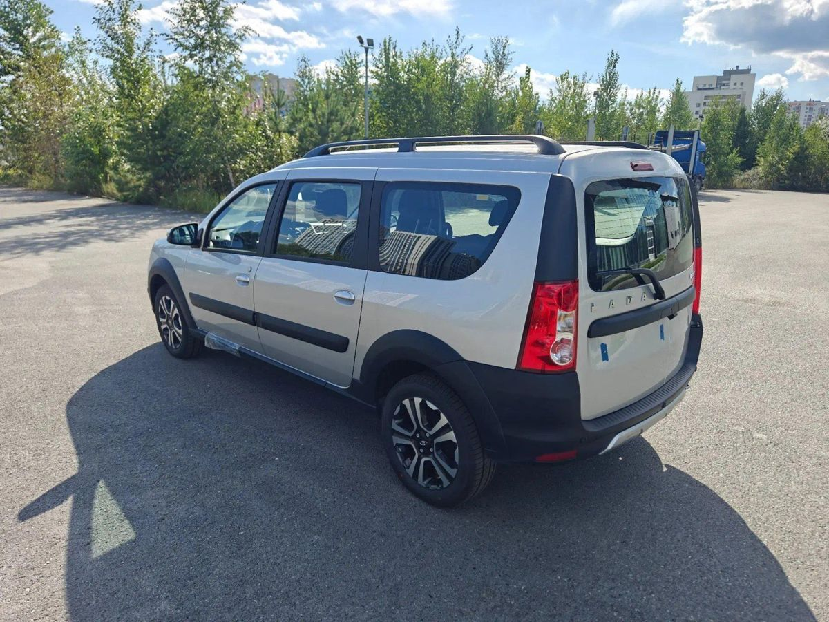 LADA Largus Cross I Рестайлинг, Серебристый "Платина" металлик, 1427464 рублей, вид 6