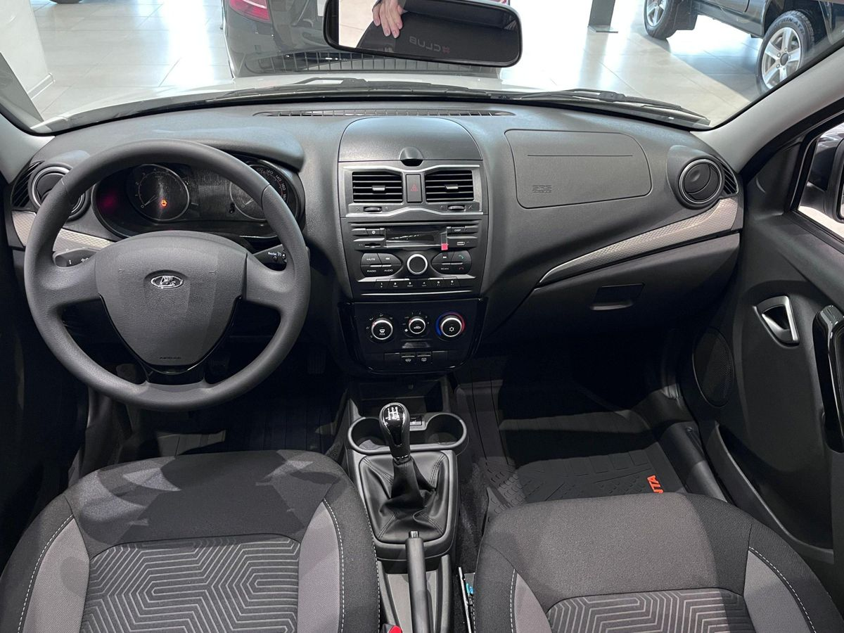LADA Granta седан I Рестайлинг, Белый "Ледниковый", 951680 рублей, вид 8