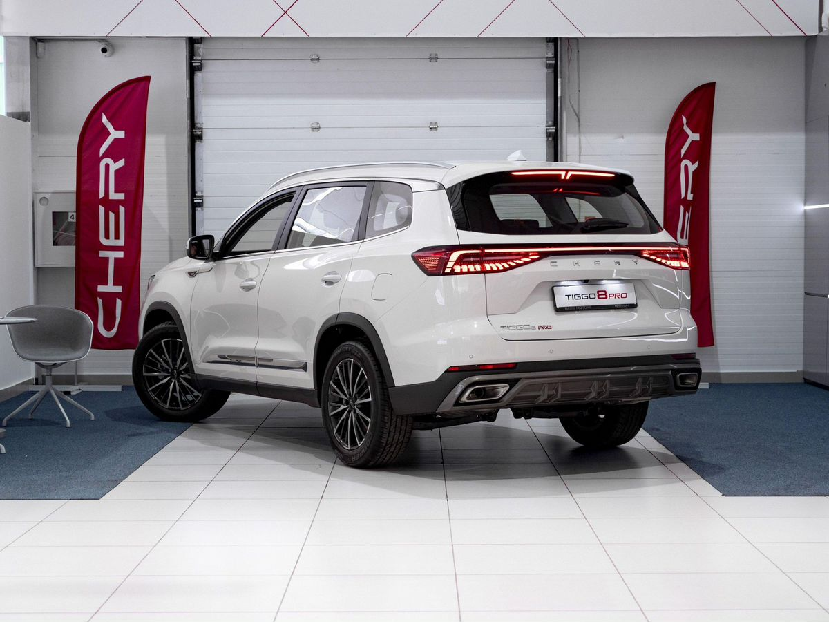 Chery Tiggo 8 Pro Max I Рестайлинг, Искрящийся белый, 2840000 рублей, вид 5