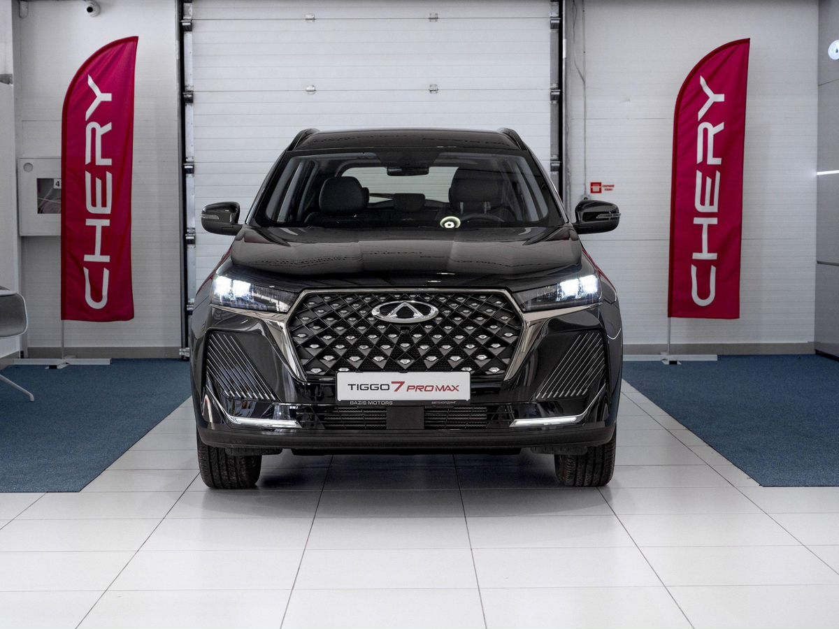 Chery Tiggo 7 Pro Max I Рестайлинг, Глубокий черный, 2383900 рублей, вид 3