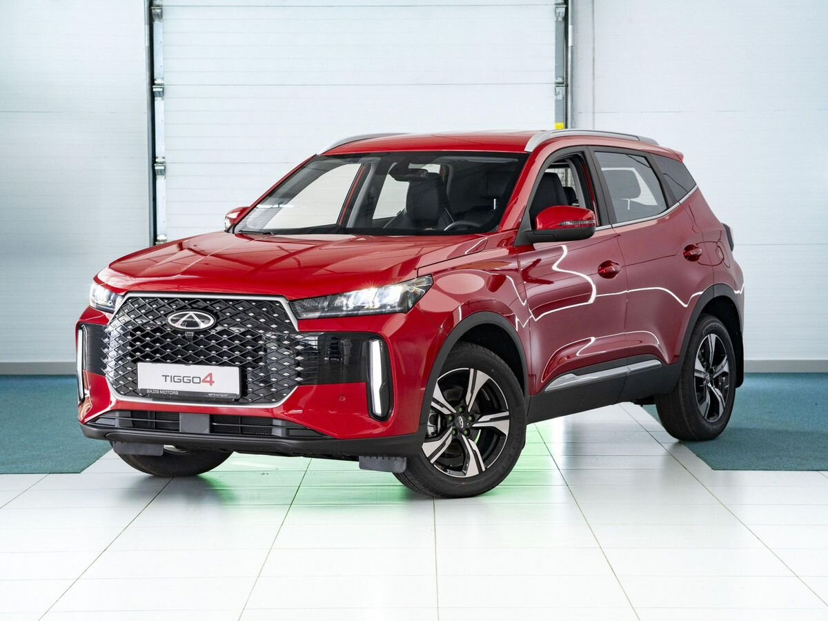 Chery Tiggo 4 I Рестайлинг 2, Огненный красный, 2042350 рублей, вид 2