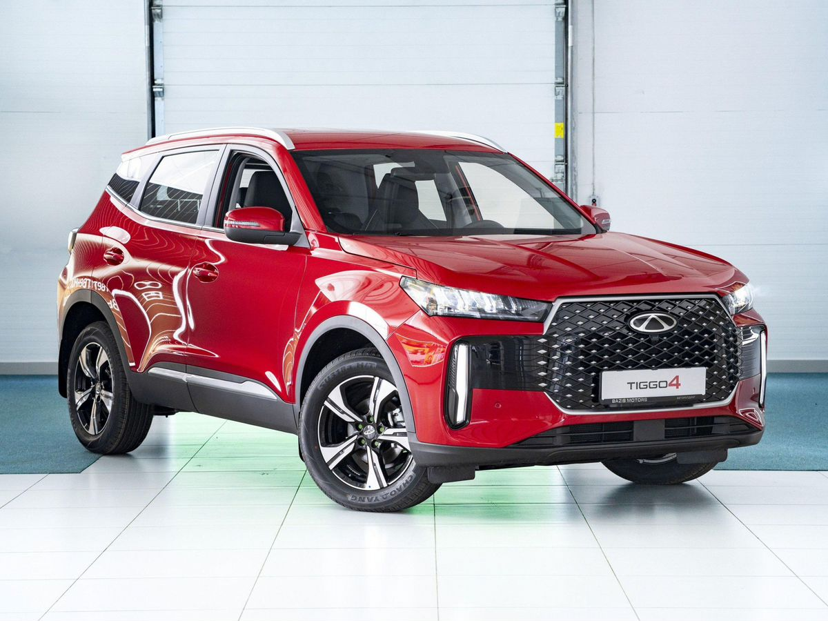 Chery Tiggo 4 I Рестайлинг 2, Огненный красный, 2042350 рублей, вид 4