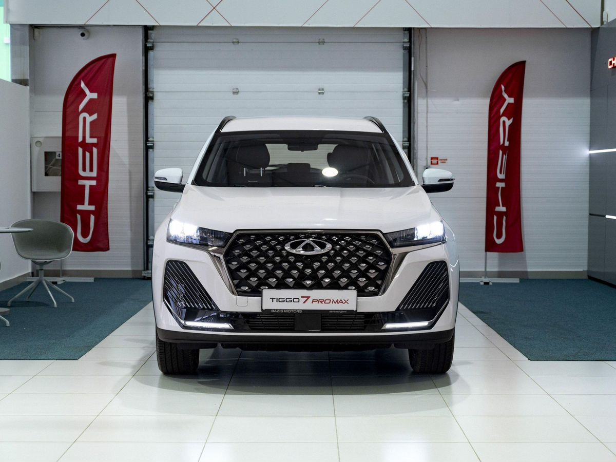 Chery Tiggo 7 Pro Max I Рестайлинг, Искрящийся белый, 2383900 рублей, вид 3