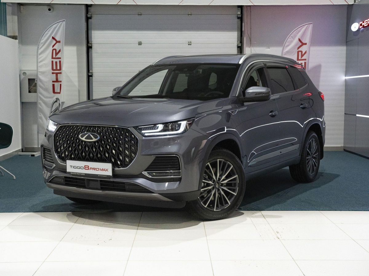 Chery Tiggo 8 Pro Max I Рестайлинг, Стальной серый, 2840000 рублей, вид 2