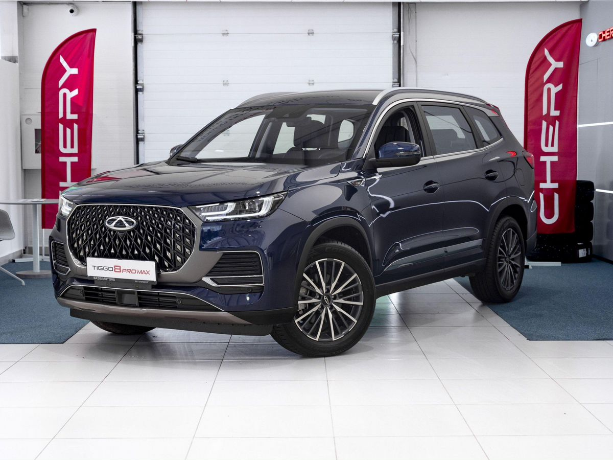 Chery Tiggo 8 Pro Max I Рестайлинг, Небесный синий, 2840000 рублей, вид 2
