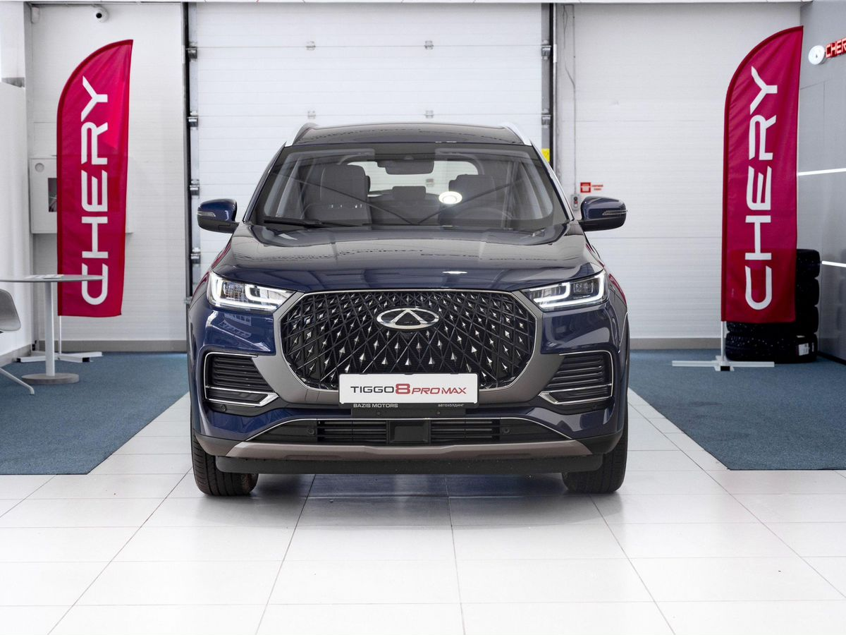 Chery Tiggo 8 Pro Max I Рестайлинг, Небесный синий, 2840000 рублей, вид 3