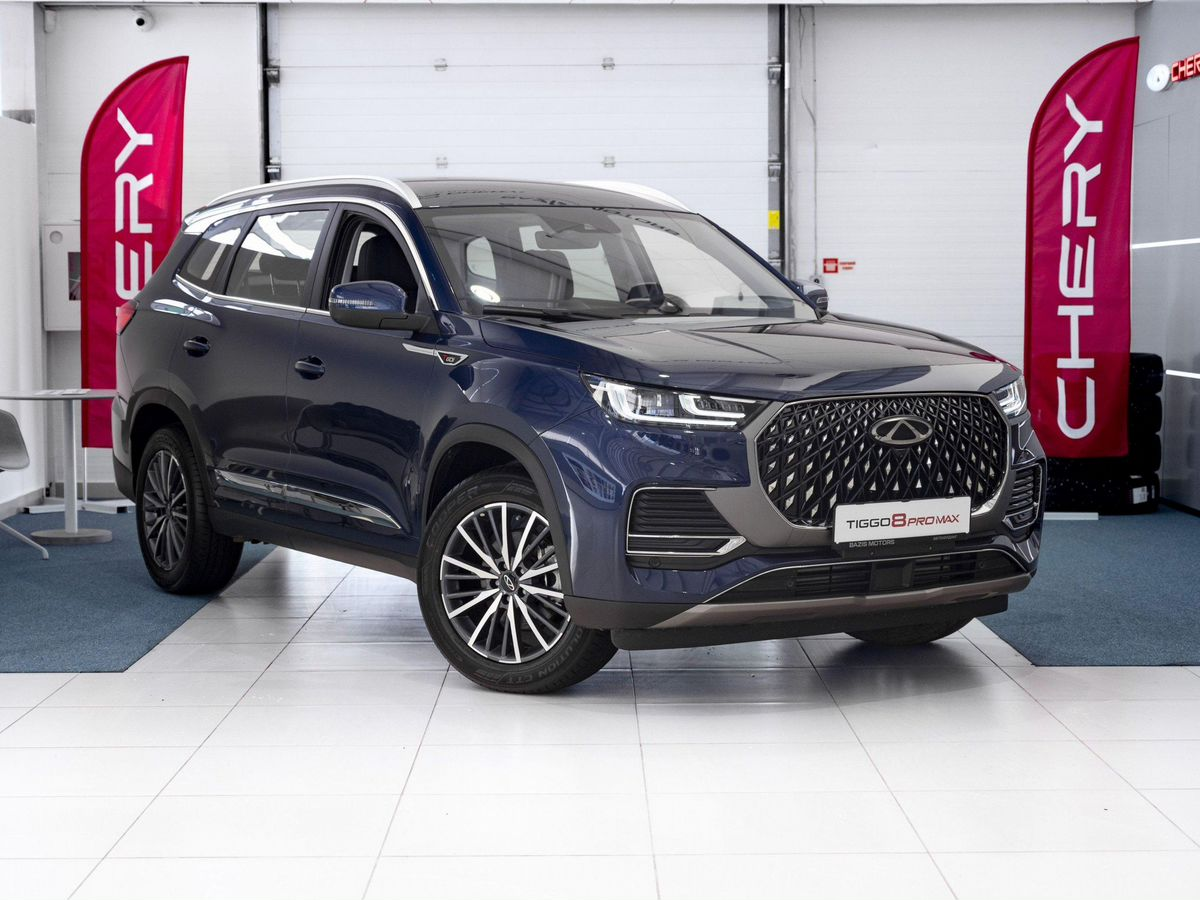 Chery Tiggo 8 Pro Max I Рестайлинг, Небесный синий, 2840000 рублей, вид 4
