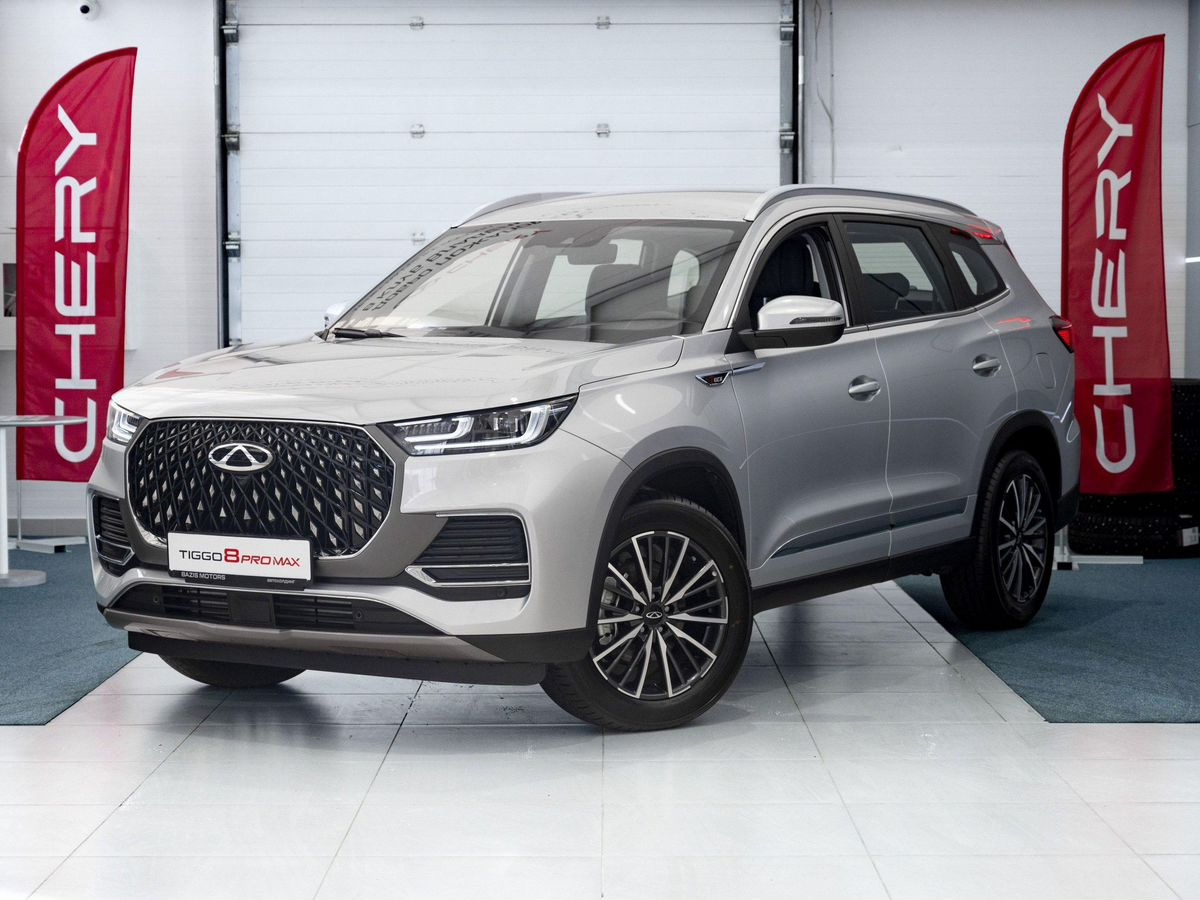 Chery Tiggo 8 Pro Max I Рестайлинг, Стальной серый, 2840000 рублей, вид 2
