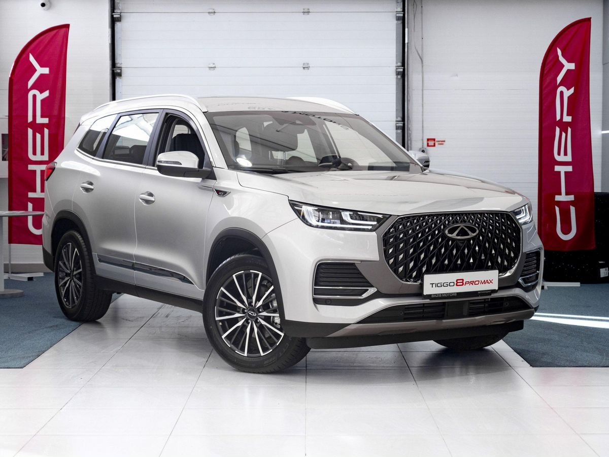 Chery Tiggo 8 Pro Max I Рестайлинг, Стальной серый, 3071950 рублей, вид 3