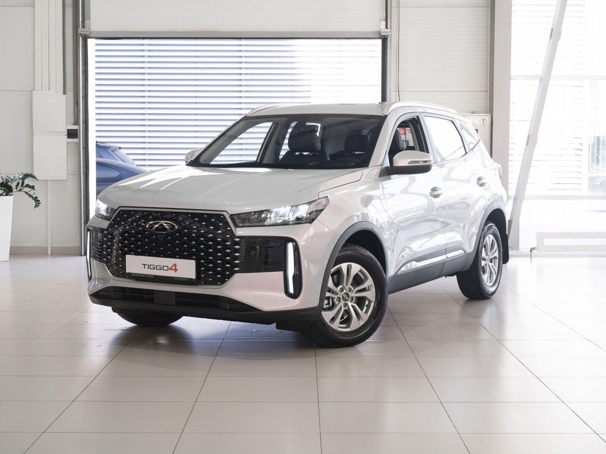 Chery Tiggo 4 I Рестайлинг 2, Искрящийся белый, 1917610 рублей, вид 2