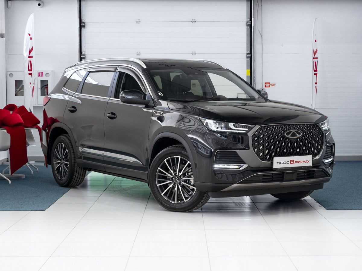 Chery Tiggo 8 Pro Max I Рестайлинг, Глубокий черный, 2840000 рублей, вид 4