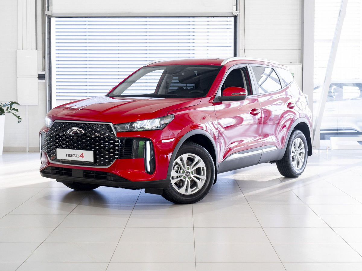 Chery Tiggo 4 I Рестайлинг 2, Огненный красный, 1917610 рублей, вид 2