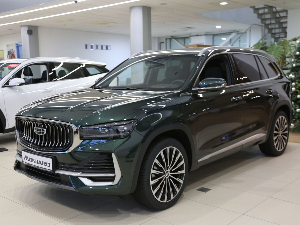 Geely Monjaro I, Mountain Green / Зелёный металлик, 3484990 рублей, вид 4