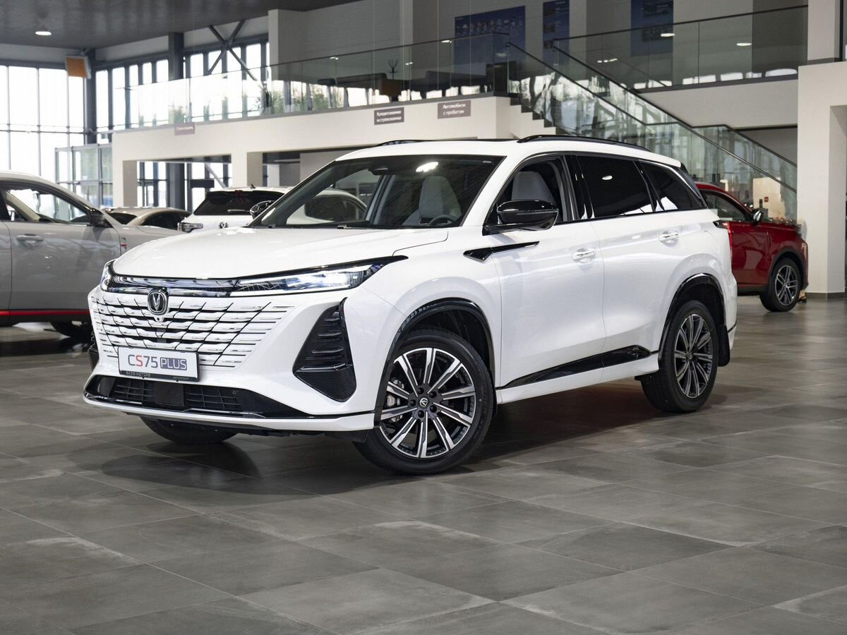 Changan CS75 Plus III, Кристальный белый, 2543241 рублей, вид 2