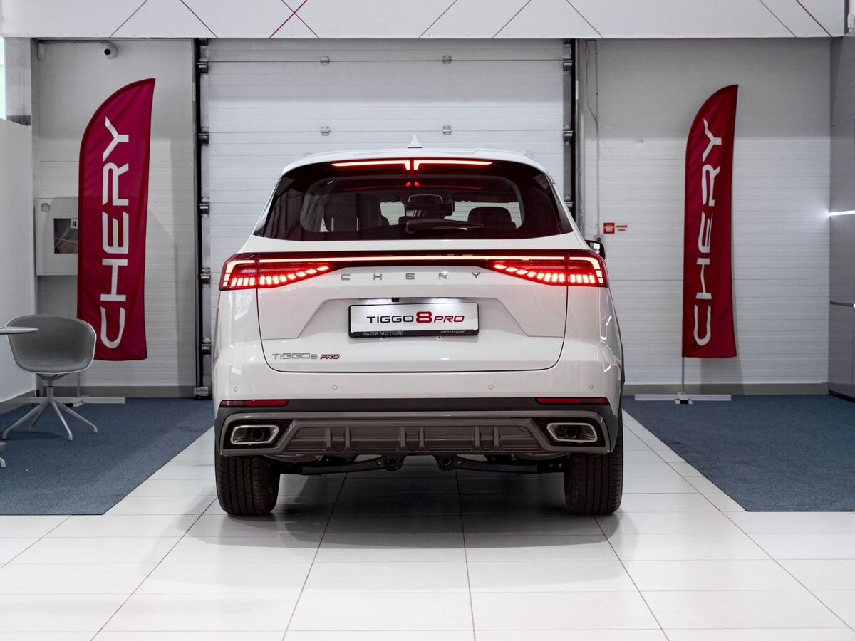 Chery Tiggo 8 Pro Max I Рестайлинг, Искрящийся белый, 2840000 рублей, вид 6