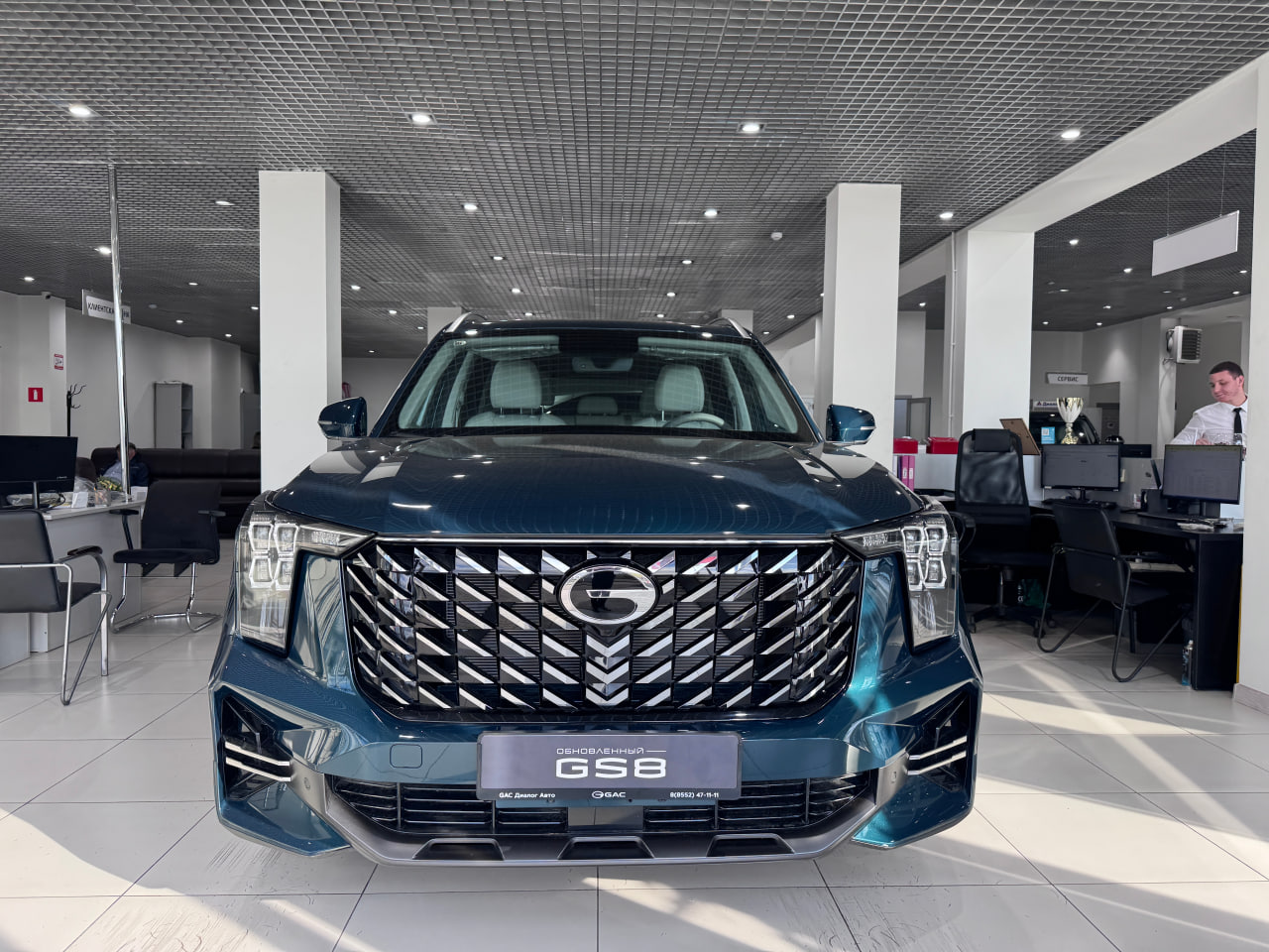 GAC GS8 II, Зеленый, 4549000 рублей, вид 3
