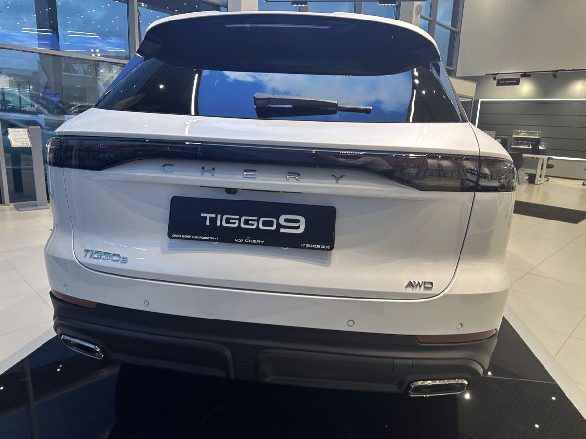 Chery Tiggo 9 I, Искрящийся белый, 3712000 рублей, вид 7