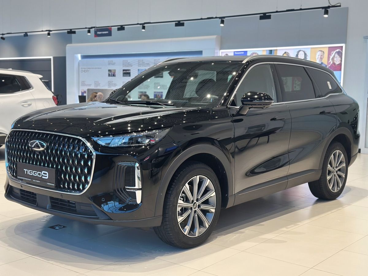 Chery Tiggo 9 I, Глубокий черный, 3468990 рублей, вид 2