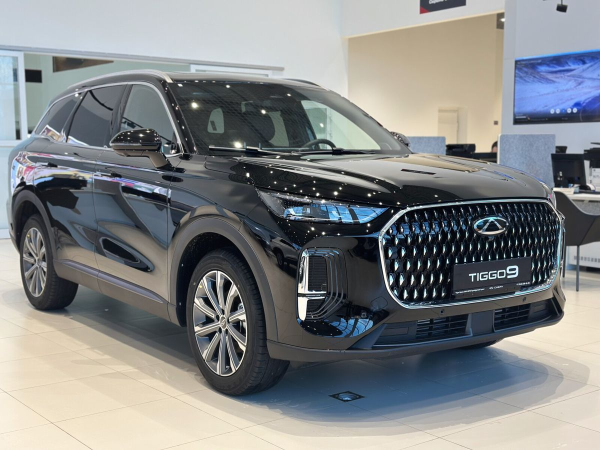 Chery Tiggo 9 I, Глубокий черный, 3468990 рублей, вид 4