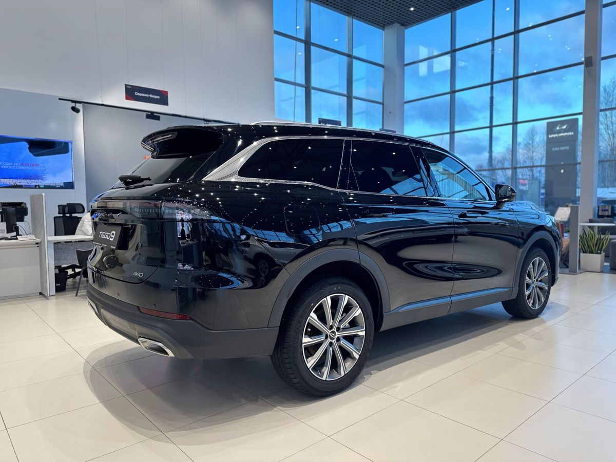 Chery Tiggo 9 I, Глубокий черный, 3468990 рублей, вид 5