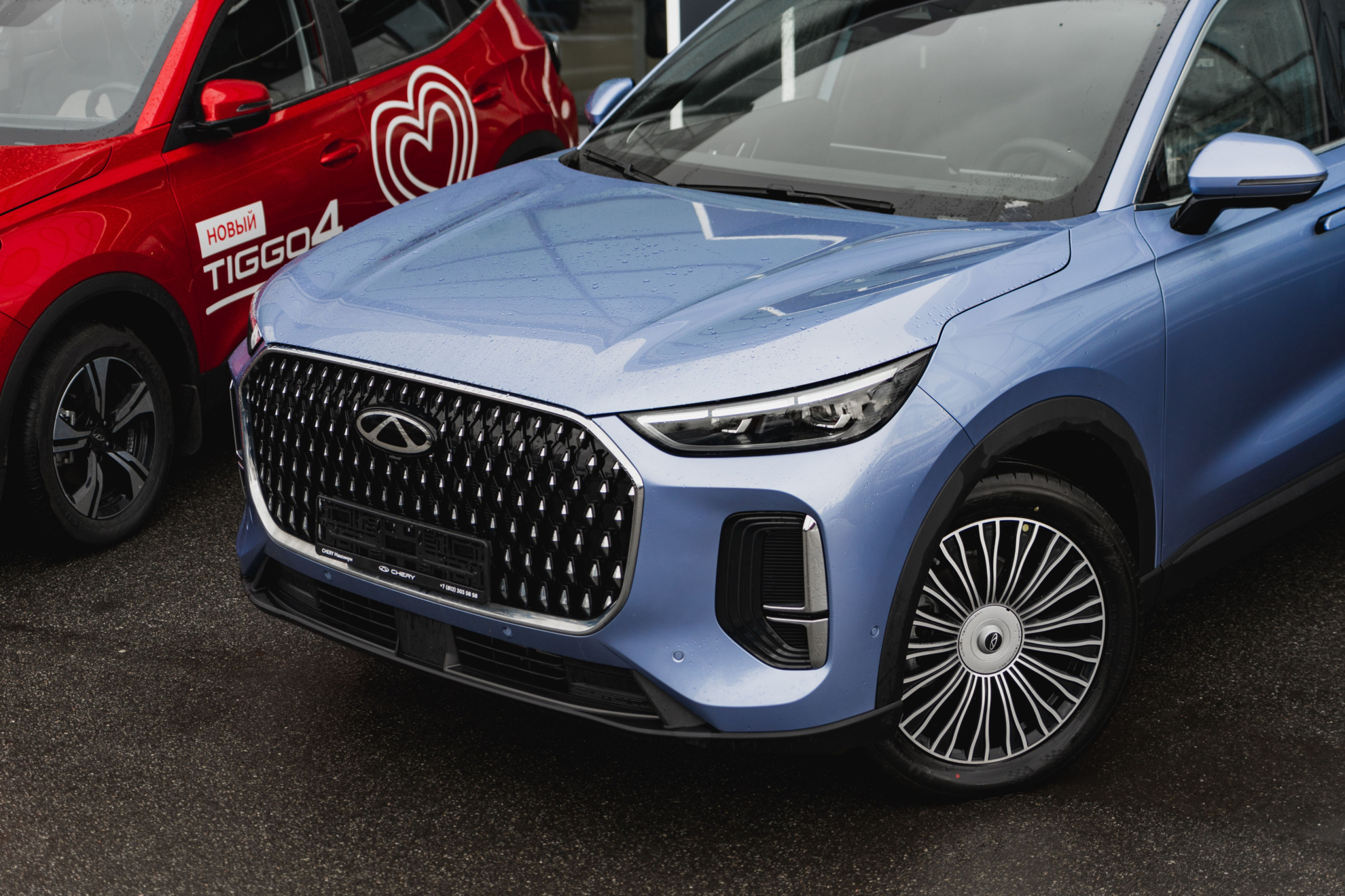 Chery Tiggo 9 I, Небесный синий, 3640000 рублей, вид 7