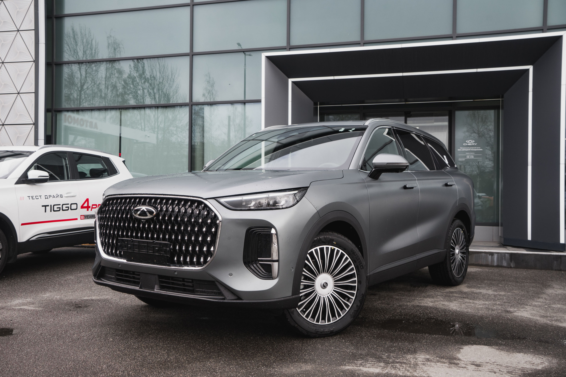 Chery Tiggo 9 I, Матовый серый, 3640000 рублей, вид 3