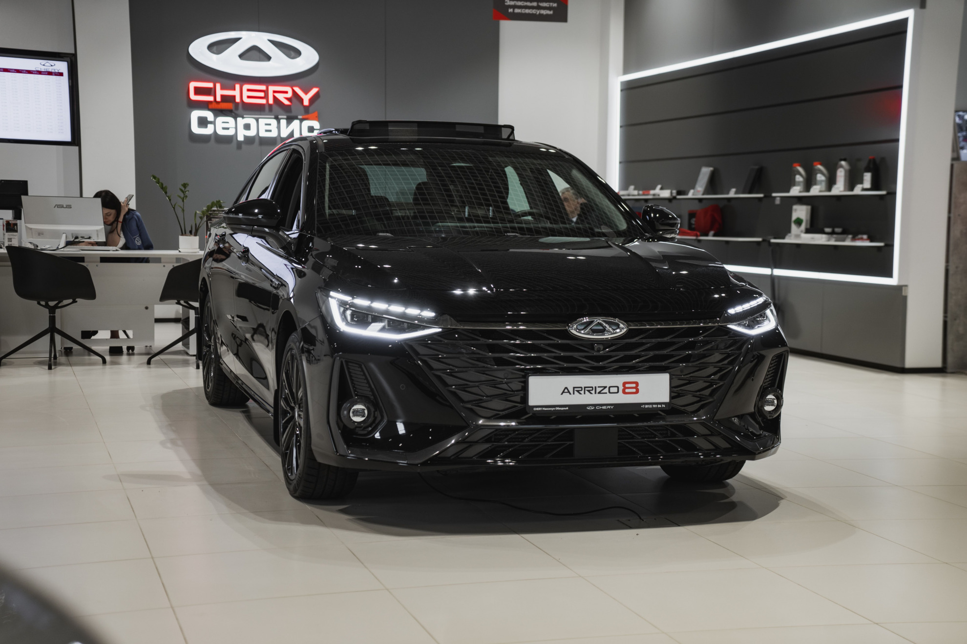 Chery Arrizo 8 I, Глубокий черный, 2635000 рублей, вид 4