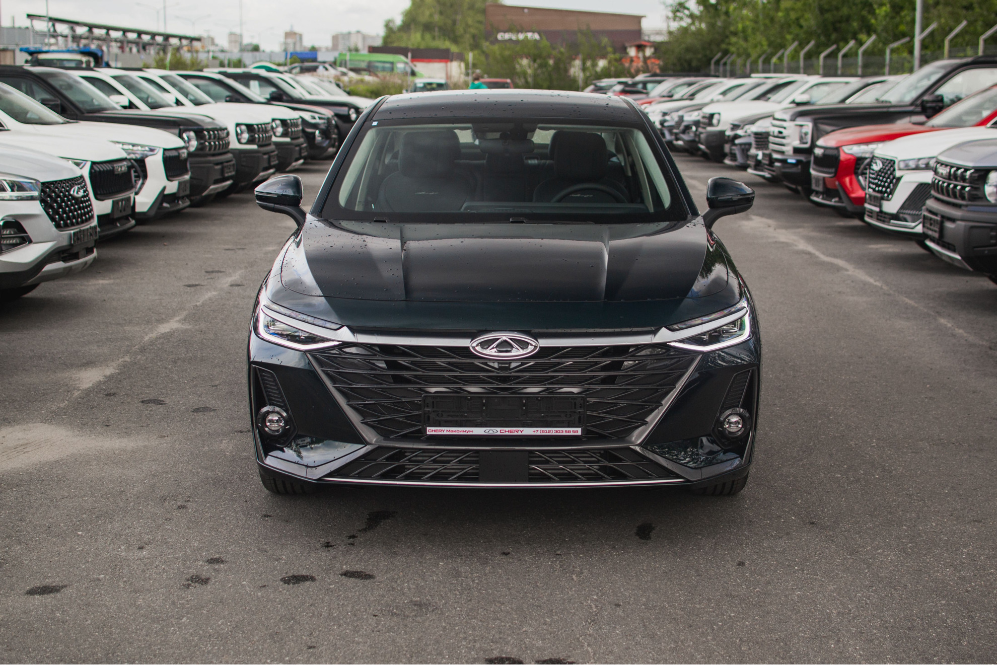 Chery Arrizo 8 I, Глубокий зеленый, 2416350 рублей, вид 3