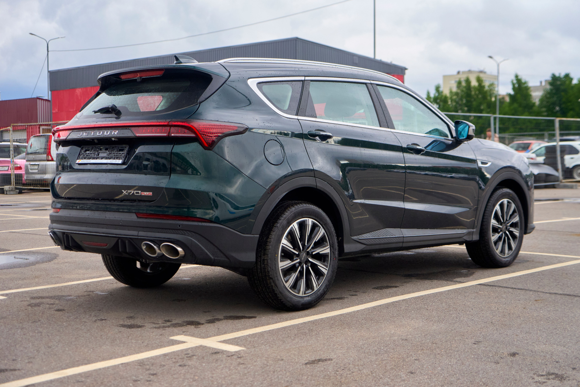 Jetour X70 Plus I, Зеленый, 2375900 рублей, вид 5