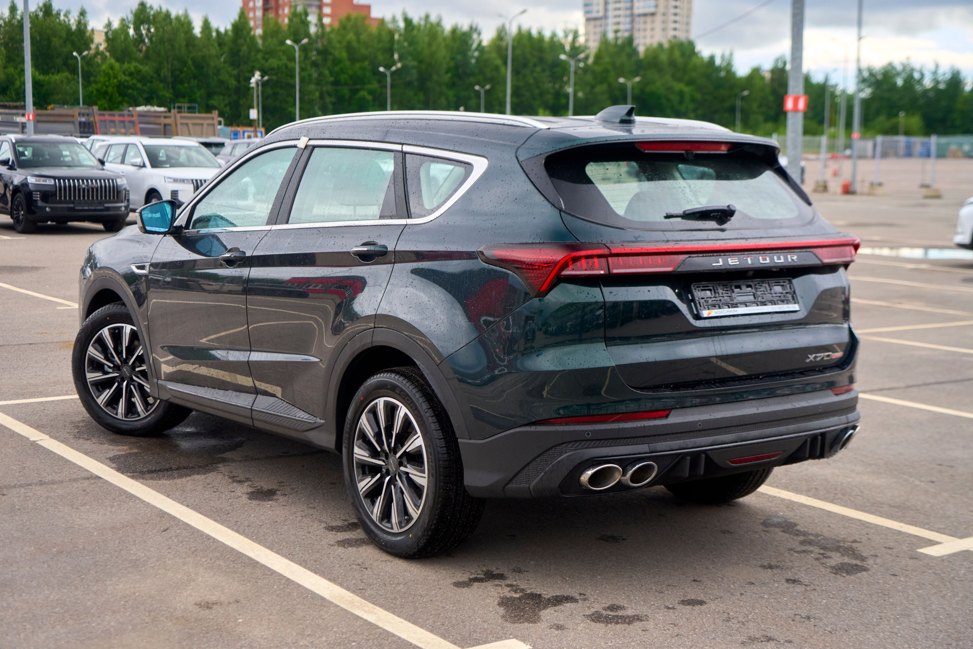 Jetour X70 Plus I, Зеленый, 2375900 рублей, вид 7