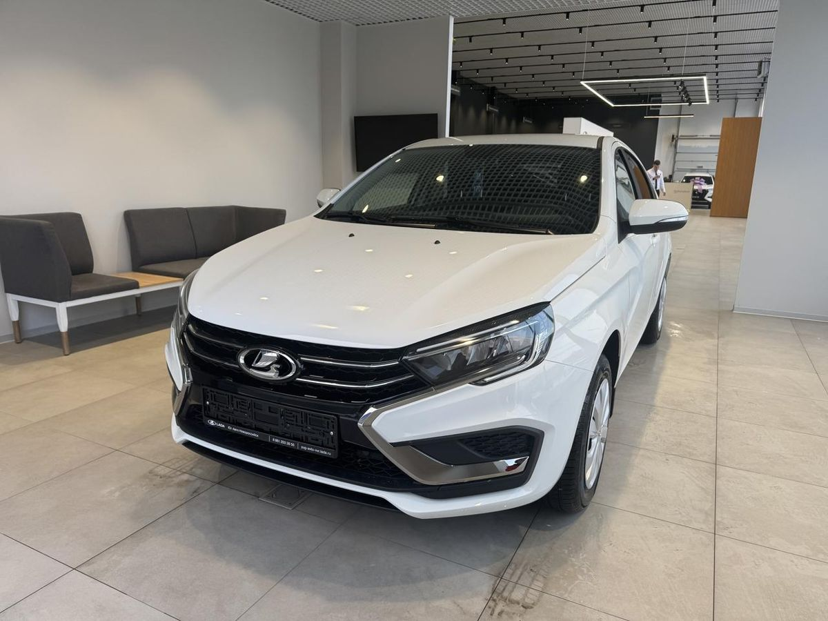 LADA Vesta I Рестайлинг (NG), Белый "Ледниковый", 1449770 рублей, вид 2