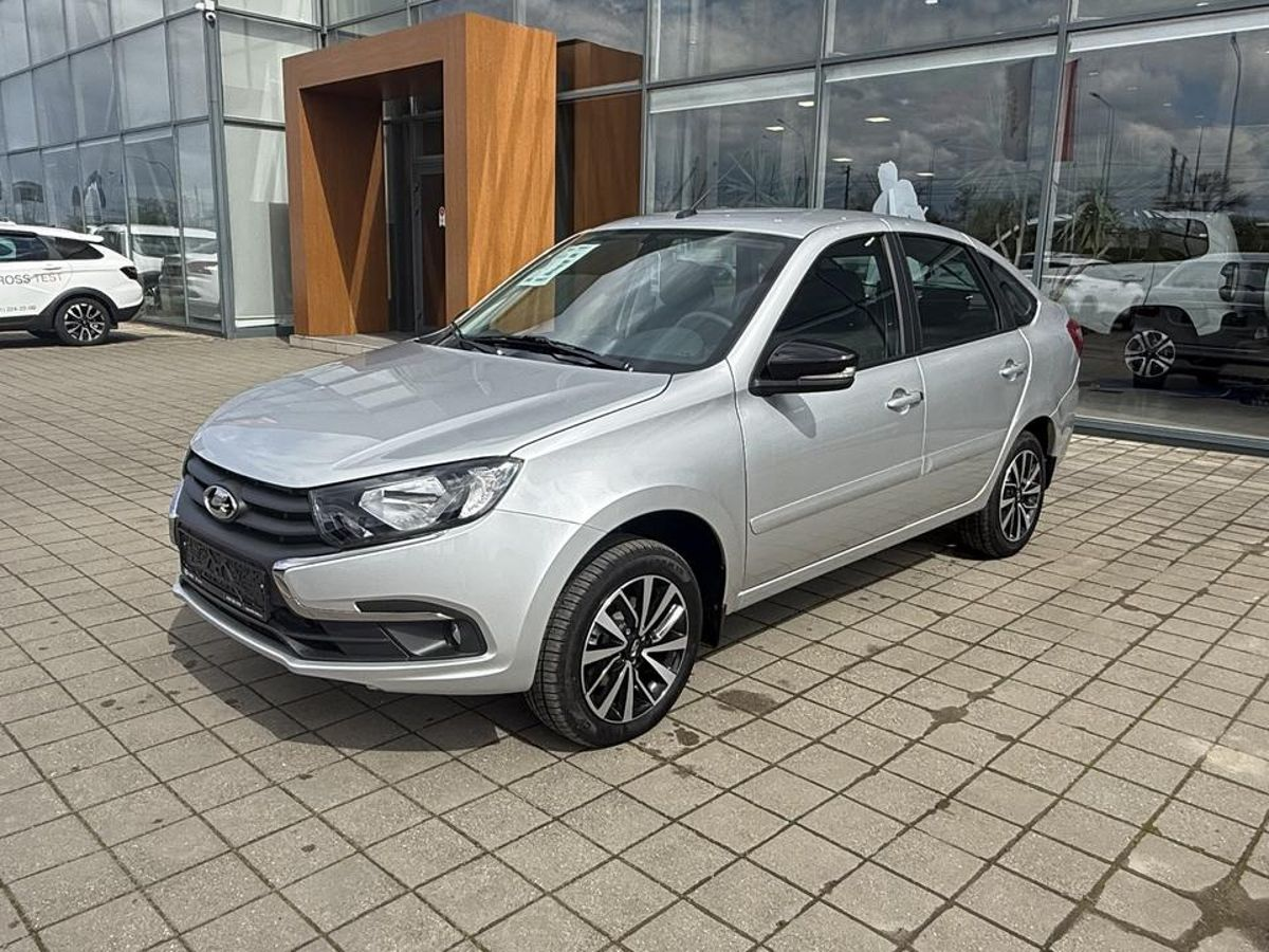 LADA Granta лифтбек I Рестайлинг, Серебристый "Платина" металлик, 1244000 рублей, вид 2