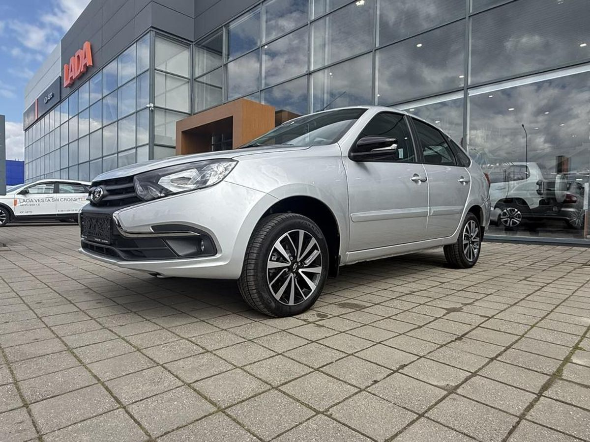 LADA Granta лифтбек I Рестайлинг, Серебристый "Платина" металлик, 1244000 рублей, вид 12