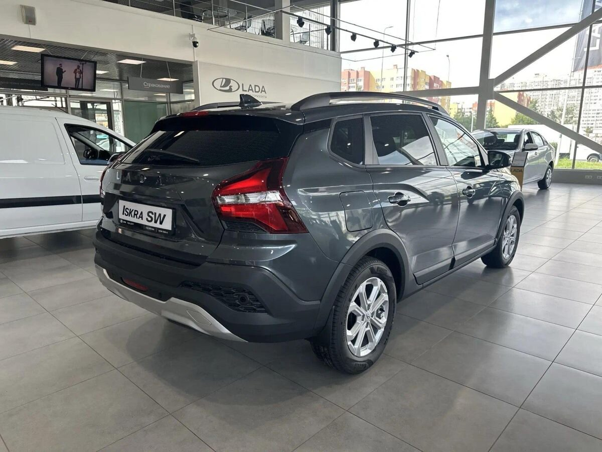 LADA Iskra SW Cross I, Серебристо-темно-серый "Борнео" металлик, 1328184 рублей, вид 5