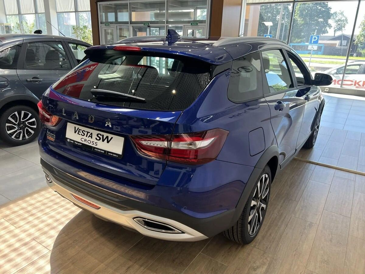 LADA Vesta SW Cross I Рестайлинг (NG), Синий "Капитан" металлик, 1567456 рублей, вид 12