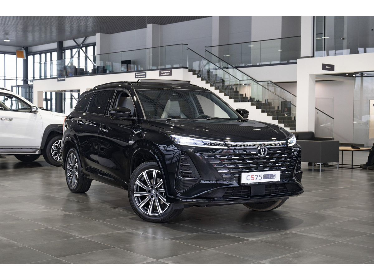 Changan CS75 Plus III, Глубокий черный, 4009900 рублей, вид 4