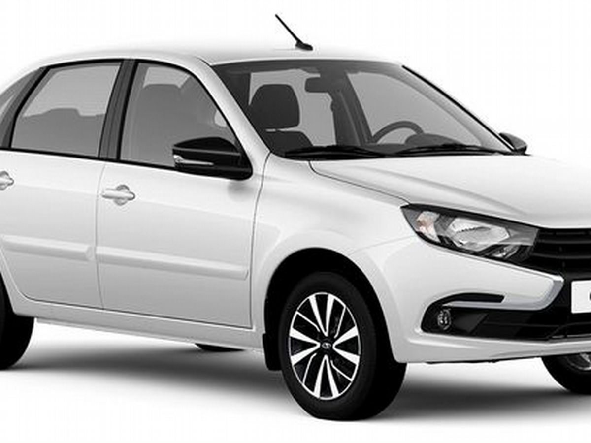 LADA Granta седан I Рестайлинг, Белый "Ледниковый", 860000 рублей, вид 2