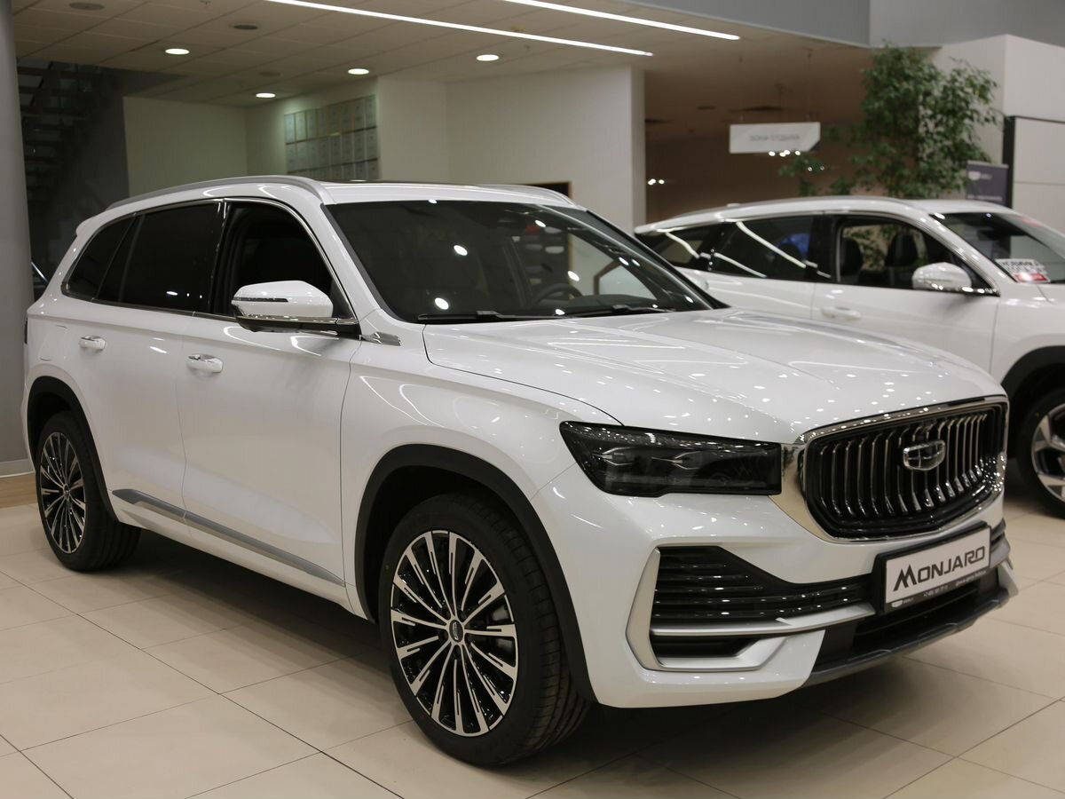 Geely Monjaro I, Oyster White / Белый металлик, 3229990 рублей, вид 4